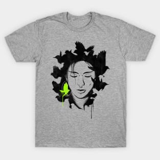 Girl Portrait T-Shirt